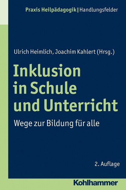 Inklusion in Schule Und Unterricht: Wege Zur Bildung Fur Alle (Paperback, 2)