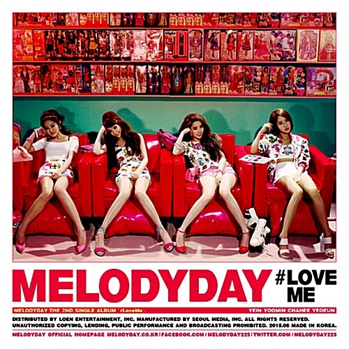 멜로디데이 - 싱글 2집 #LoveMe