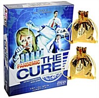 Pandemic The Cure Extra Strength Dice Game (Bonus 2 Gold Drawstring Storage Bags) (Board Game)