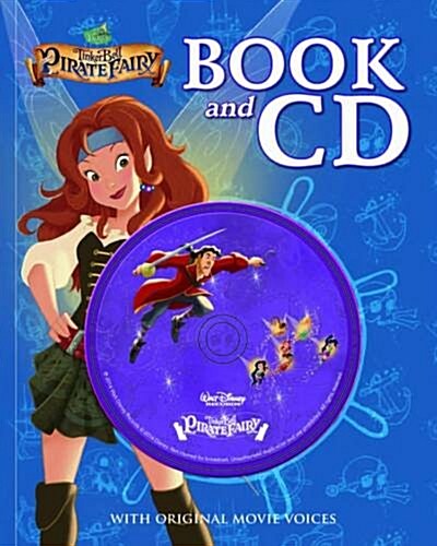 [중고] DISNEY TINKERBELL AND PIRATE FAIRY BOOK AND CD