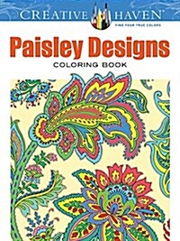 Creative Haven Paisley Designs Collection Coloring Book (Paperback)