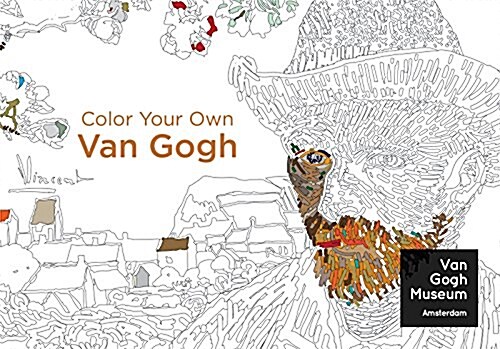 Color Your Own Van Gogh: A Coloring Book (Paperback)