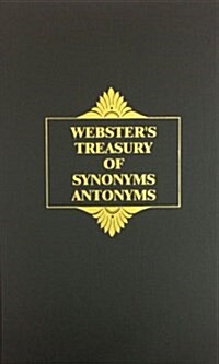 Websters Synonyms & Antonyms (Library Binding)