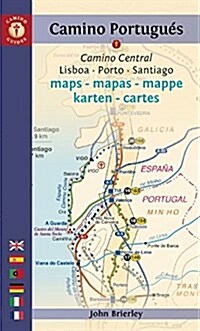 Camino Portugues Maps - Mapas - Mappe - Karten - Cartes : Lisboa - Porto - Santiago (Paperback, 4 Rev ed)