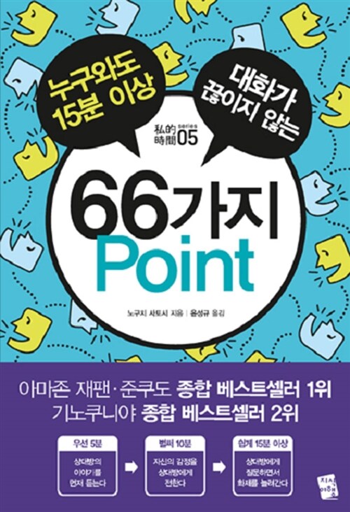 누구와도 15분 이상 대화가 끊이지 않는 66가지 Point