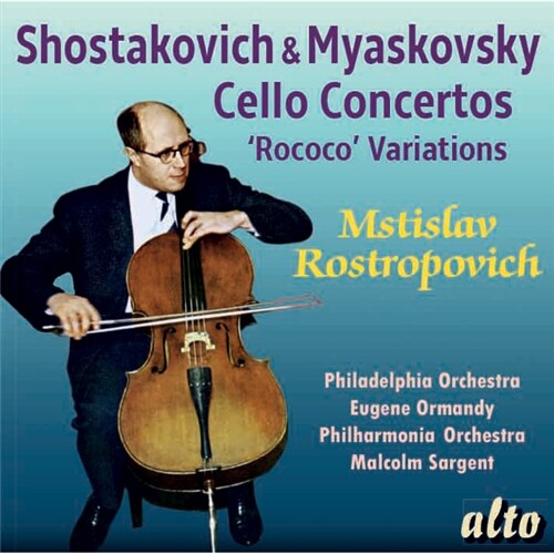 [수입] 쇼스타코비치 : 첼로 협주곡 1번 / 미야스콥스키 : 첼로 협주곡 C단조 Op. 66