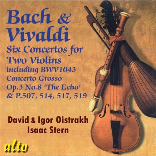 [수입] 바흐 & 비발디 : 두 대의 바이올린을 위한 협주곡 (BWV1043, RV517, RV512, RV509, RV514)