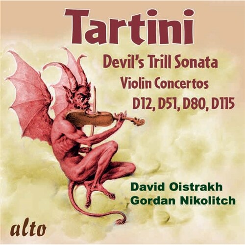 [수입] 타르티니 : 바이올린 소나타 악마의 트릴 & 바이올린 협주곡 D12, D51, D80, D115