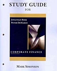 Study Guide for Corporate Finance (Paperback, 2nd, Revised)