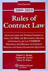 Rules of Contract Law (Paperback)