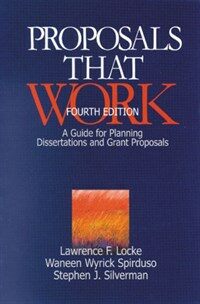 Proposals that work : a guide for planning dissertations and grant proposals 4th ed