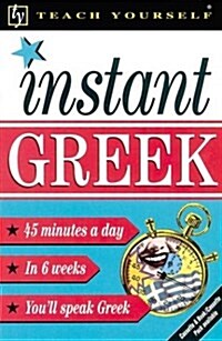 Teach Yourself Instant Greek (Paperback)