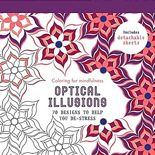 Optical Illusions: 70 Designs to Help You de-Stress (Paperback)