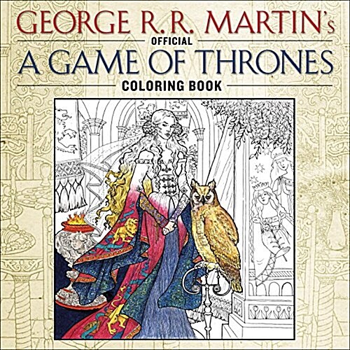 The Official a Game of Thrones Coloring Book: An Adult Coloring Book (Paperback)