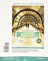 Calculus and Its Applications Expanded Version Media Update Books a la Carte Edition (Loose Leaf)