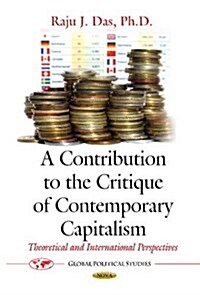 Contribution to the Critique of Contemporary Capitalism (Paperback, UK)