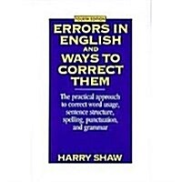 Errors in English and Ways to Correct Them (Hardcover)