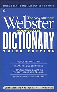 The New American Webster Handy College Dictionary: New Third Edition (Mass Market Paperback, Revised)
