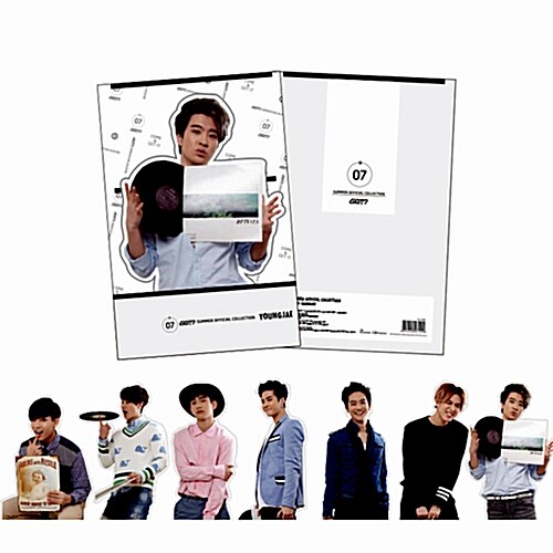 [Goods] 갓세븐 - Summer Official Goods : 컷 아웃 카드 [JUNIOR Ver.]