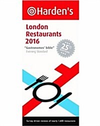 Hardens London Restaurants (Paperback, 25 Revised edition)