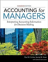 Accounting for Managers (Paperback, Canadian ed)