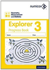 Numicon: Geometry, Measurement and Statistics 3 Explorer Progress Book (Paperback)