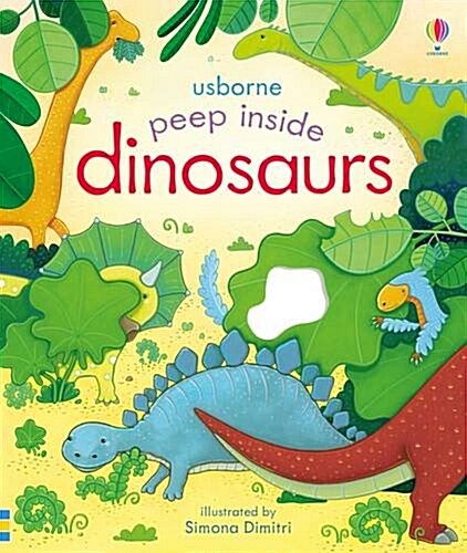 [중고] Peep Inside Dinosaurs (Board Book)