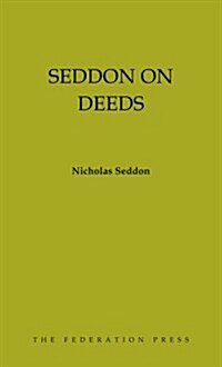 Seddon on Deeds (Hardcover)