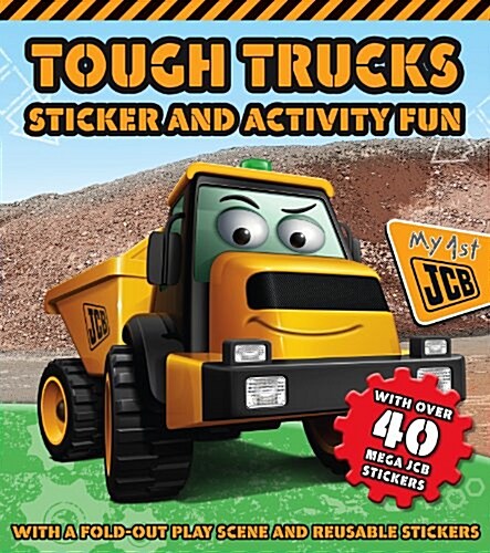Tough Trucks Sticker and Activity Book (Paperback)
