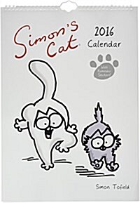 Simons Cat A3 Family Calendar with Reminder Stickers (Calendar)