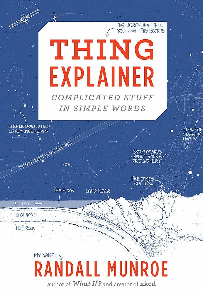 Thing Explainer : Complicated Stuff in Simple Words (Hardcover, Illustrated ed)