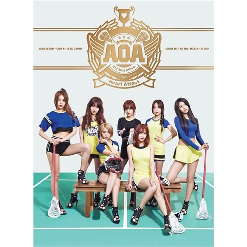 [중고] AOA - 미니 3집 Heart Attack(심쿵해)