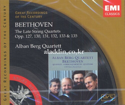 [중고] Ludwig van Beethoven - Late String Quartet / Alban Berg Quartett