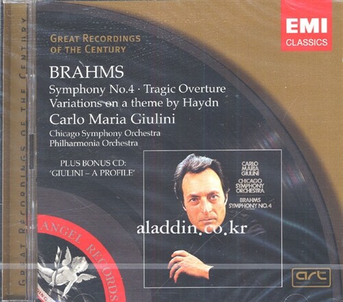[수입] Johannes Brahms - Symphony No.4 / Carlo Maria Giulini