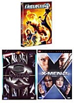 판타스틱 4 (dts-1disc) + 엑스맨 1 (1disc) + 엑스맨 2 (1disc)