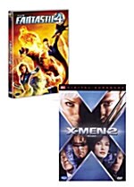 판타스틱 4 (dts-1disc) + 엑스맨 2 (1disc)