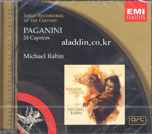 [수입] Nicolo Paganini - 24 Capricen / Rabin