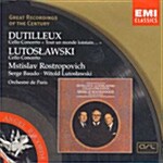 [수입] Henri Dutilleux / Witold Lutoslawski - Cello Concertos / Rostropovich