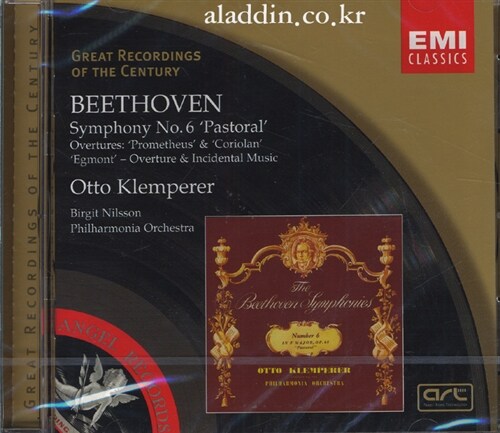 [중고] [수입] Ludwig Van Beethoven - Symphony No.6 ‘Pastoral‘ etc. / Klemperer