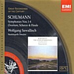 [중고] [수입] Robert Schumann - Symphony No.1-4 / Sawallisch