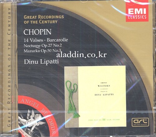 [중고] Frederic Chopin - 14 Waltzes / Lipatti