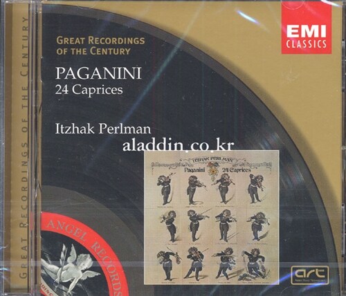 [수입] Nicolo Paganini - 24 Caprices / Itzhak Perlman