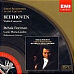 [중고] Ludwig Van Beethoven - Violin Concerto : Perlman / Giulini