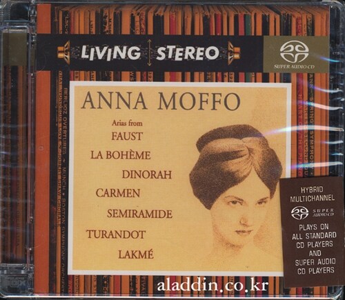 [중고] [수입] [SACD] Anna Moffo - Arias From Faust / La Boheme / Dinorah / Carmen