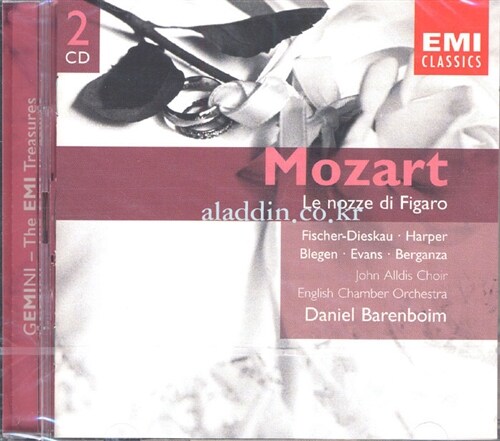 [수입] Wolfgang Amadeus Mozart - Le Nozze Di Figaro / Barenboim