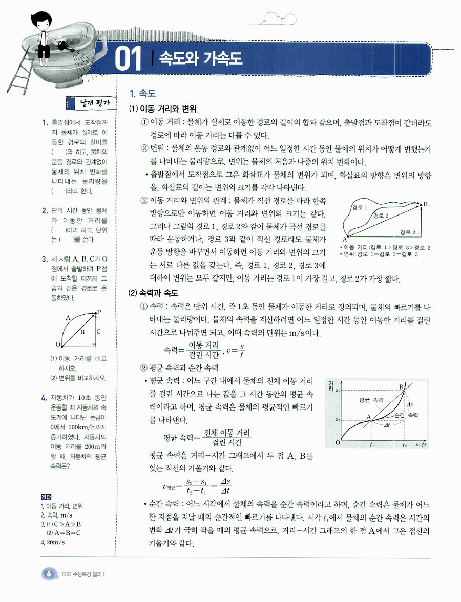 알라딘: 미리보기 - EBS 수능특강 물리 1