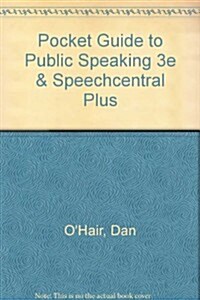 Pocket Guide to Public Speaking 3e & Speechcentral Plus (Hardcover, Bundle)