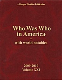 Who Was Who in America (Index Set) (Hardcover, 21)