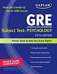 [중고] Kaplan GRE Subject Test: Psychology (Paperback, 5)