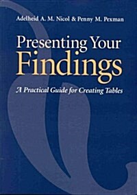 Presenting Your Findings (Paperback)